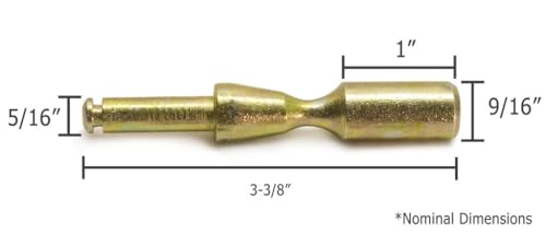 Tractor PTO Power Take Off Pin Yoke Quick Release 1-Pack