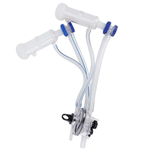 Dioche Goat & Sheep Milking Cluster – Premium Teat Cup Set, Silicone & Plastic, Leakproof Design, Essential Milker Machine Accessory for Efficient Milking