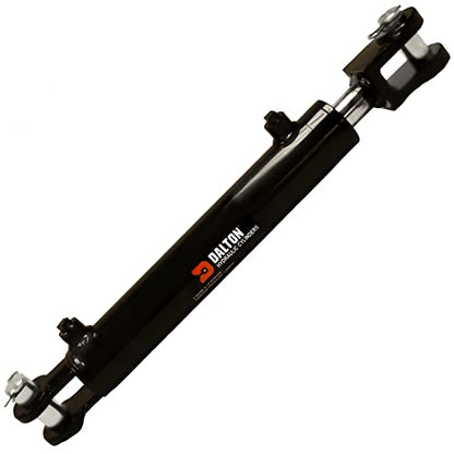 Double Acting Welded Clevis Cylinder 2" Bore x 10" Stroke NPT Ports (3000 PSI) - size: 2" Bore x 10" Stroke