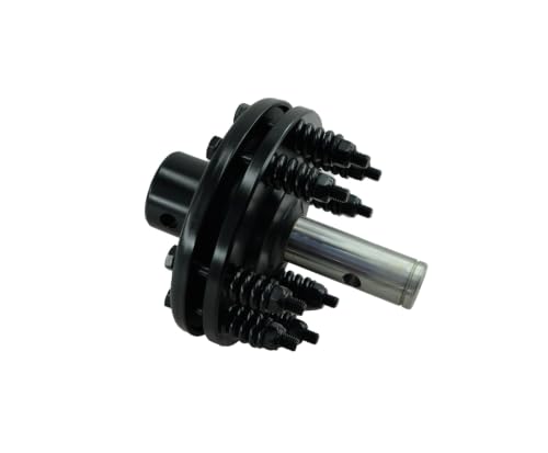 Rotary Cutter PTO Slip Clutch, 1-3/8" Smooth Bore on Both Ends, Adjustable 30–50 HP, 900 N·m, Shear Bolt Connection