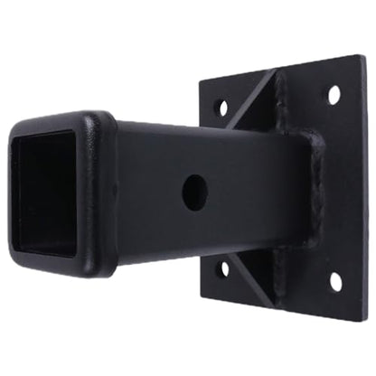 2" Bolt-On Receiver Tube Adapter Opening Hitch Wall Mount Bumper