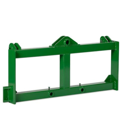 Titan Attachments Hay Frame Attachment Fits Hook and Pin Mounting Systems, Optional Conus 2 and Stabilizer Spears, Rated 3,000 LB, Hay Handling Tractor Attachments - size: Frame Only