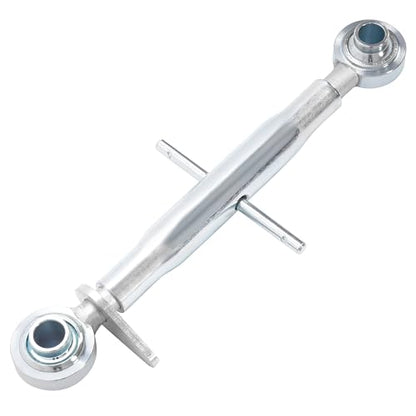 ALMULOO 3-Point Hitch Top Link Compatible with Category 1 Tractors Steel+White Zinc Galvanized