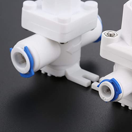 Yetaha RO Water Pressure Regulator, Water Flow Regulator, 1/4" OD Quick Connect Pressure Reducing Valve for Reverse Osmosis Systems