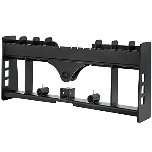 YINTATECH 2500lbs Pallet Fork Frame, Skid Steer Pallet Fork Frame for Kubota Bobcat Skid Steer Loaders Tractors