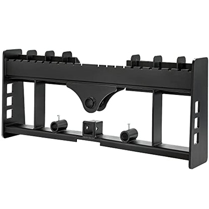 YINTATECH 2500lbs Pallet Fork Frame, Skid Steer Pallet Fork Frame for Kubota Bobcat Skid Steer Loaders Tractors