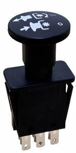 430-798 532174651 PTO Switch Fits Craftsman POULAN Delta Husqvarna 5022180 Murray 6201316MA 94927 94927MA Scag 481687 483162 483957 Black