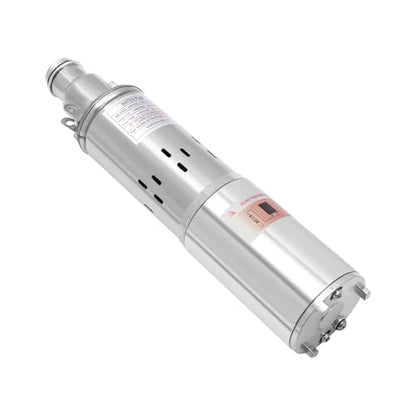 Deep Well Submersible Pump DC 12V 180W Electric Solar Powered Water Pump, 5.3 GPM Flow, 82ft Lift, Farm Ranch Irrigation Submersible Bore Hole Deep Well Pump - color: DC 12v 180w, 5.3 Gpm