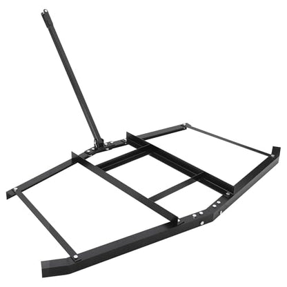 Wide Steel Drag Harrow & Lawn Leveling Rake – 74" Pin Hitch, Heavy Duty Driveway Grader for Tractor, ATV, UTV, Mower – Handles Sand, Gravel & Soil, 50lbs Max Load - size: 30 inches