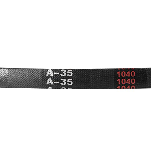 uxcell A35 Drive V-Belts 35" Lp, 13mm W, 8mm THK, JIS Standard 2pcs - size: 35"