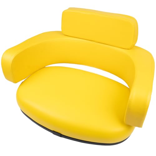 AHADA 3-Piece Tractor Seat Replacement Cushion Set for John Deere Tractor 2010 2510 2520 3010 3020 4000 4010 4020 4030 4230 4320 4430 4520 4620 4630 5010 5020 6030 7020 7520 820 830 600 PN#TY26545