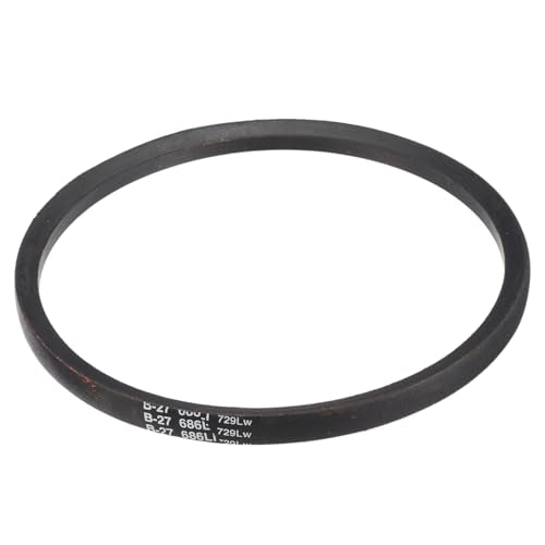 uxcell 3 Pack B27 Classic V-Belt, 30" Outside Circumference, Black, Industrial Rubber V-Belt - size: B27