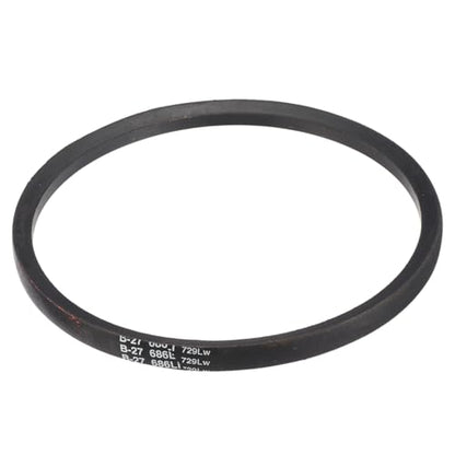 uxcell 3 Pack B27 Classic V-Belt, 30" Outside Circumference, Black, Industrial Rubber V-Belt - size: B27