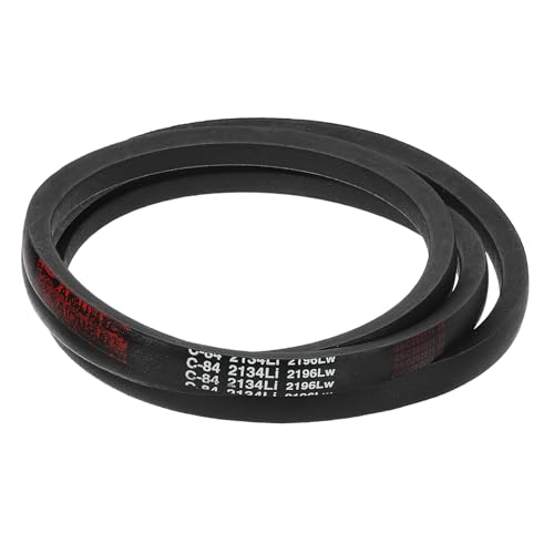 uxcell C84 Drive V-Belt 2134mm Inner Girth 22mm Width 14mm Height Rubber for Power Transmission - size: C84
