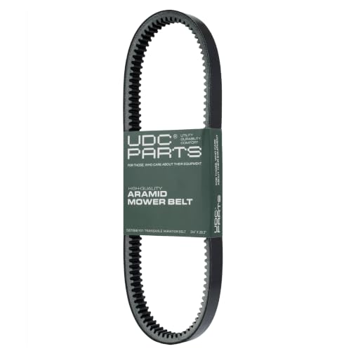 UDC Parts 587086101 Transaxle Variation Belt Replacement for Craftsman - size: 28.3"L x 0.75"W