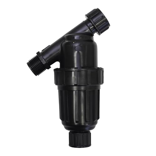 One Stop Outdoor 3/4" Drip Irrigation/Hydroponics Y Filter with 155 Mesh Screen - 3/4" FHT X 3/4" MHT Hose Thread Connections (3/4" Filter)