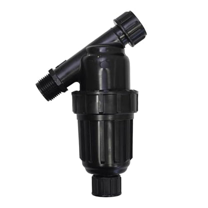 One Stop Outdoor 3/4" Drip Irrigation/Hydroponics Y Filter with 155 Mesh Screen - 3/4" FHT X 3/4" MHT Hose Thread Connections (3/4" Filter)