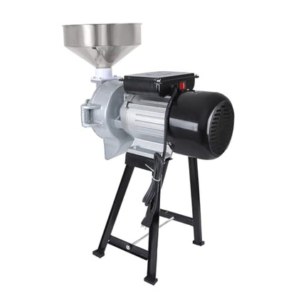 Wet & Dry 1500W 110V Electric Grinder Grain Mill Coffee Feed Flour Cereals Corn Grinder Machine