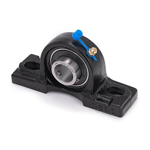 XIKE 2 Pcs UCP204 Bore 20mm Pillow Block Mounted Ball Bearings - size: UCP204 Bore 25/32"