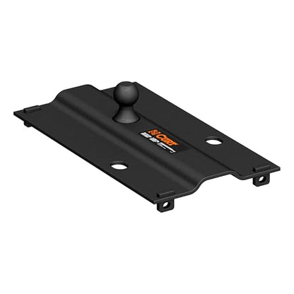 CURT 16055 5th Wheel Rail Gooseneck Hitch, 25,000 lb, 3" Offset
