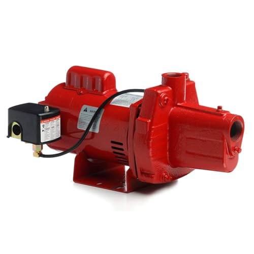 Red Lion RJS-100-PREM 115/230V, 1 HP, 23 GPM, Shallow Well Jet Pump - style: 1-HP, 23-GPM, Premium