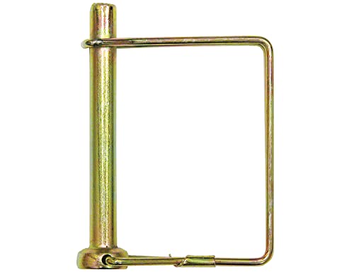 Buyers Products 66053 Yellow Zinc Plated Locking Pin, Regular, 1 Snapper Pin, Corrosion Resistant & Convenient Fastener, Join Benefits of Pin & Cotter for Truck and Trailer Equipment - size: 1 Count (Pack of 1)