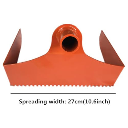 Hand Push Turf Installation Tool Glue/Adhesive Spreader(Working with 27cm 10.6inch) for Artificial Grass (27cm with Long Handle) - size: 27cm with long handle