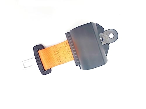 Universal Forklift Seat Belt and Fit Tractor Mower Buggy Retractable New Orange
