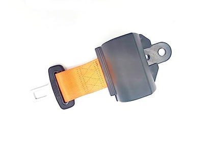 Universal Forklift Seat Belt and Fit Tractor Mower Buggy Retractable New Orange