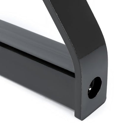 3 Point Hitch Receiver Trailer Tow Drawbar Adapter Tractor Attachment Black - color: Black