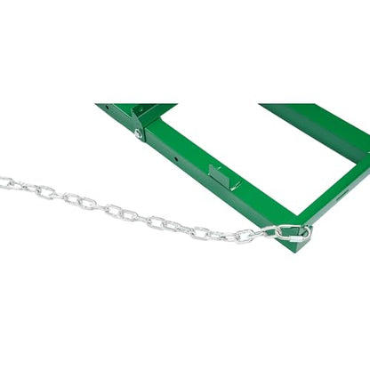 6FT Drag Harrow Driveway Grader Tow Behind Drag Lawn Leveling Rake