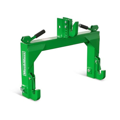 MechMaxx 3 Point Quick Hitch Cat 1 for Tractors, Green, QH1G