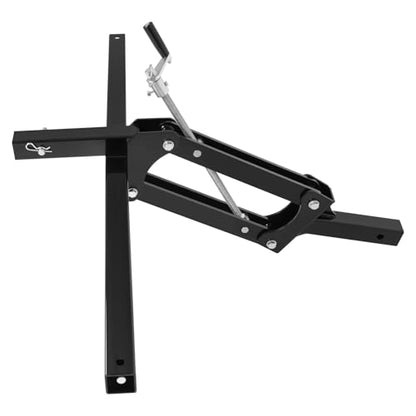 Suitable for Adjustable ATV/UTV Manual Implement Lift - 50" Tow Behind Rake, Scrape Blade, and Plow Disc with 2-Inch Receiver for Universal Compatibility