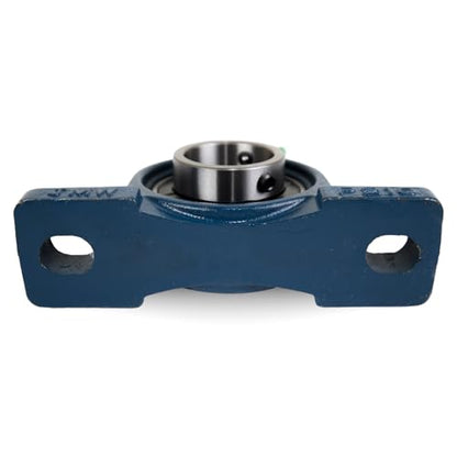 Jeremywell UCP208-24 Pillow Block Bearing (2 Pack), 1-1/2 inch Bore, 2 Bolt Flange Mounted, Solid Cast Iron Base, Self-Alignment - size: UCP208-24