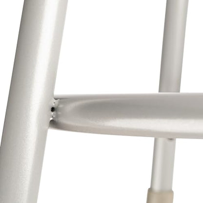 NPS 18" High Heavy Duty Steel Stool, Grey - color: Grey, size: 18"