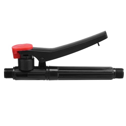 Jeffergarden Pump Action Pressure Sprayer Handle, Backpack Sprayer Parts Trigger Sprayer Handle Parts Trigger Gun Sprayer Handle Pump Sprayer Wand Replacement (Big Head)