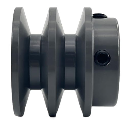 2AK20-5/8 Double Groove Pulley,v Belt Pulley 5/8 inch bore 2" OD,Mechanical Pulleys cast Iron for A AX 3L 4L V-Belts,2AK2058 Pulley