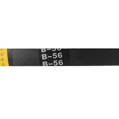 uxcell B56 V-Belts 56" Pitch Length, B-Section Rubber Drive Belt 2pcs - size: 56"