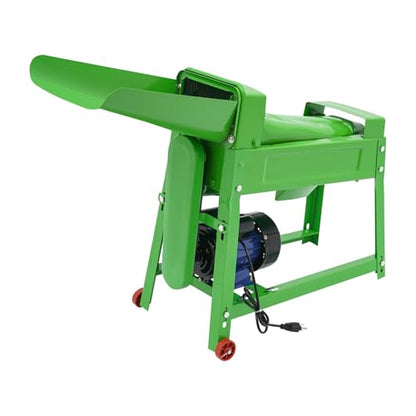 110V 480W Automatic Electric Dry Corn Thresher Sheller Threshing Machine - color: Green