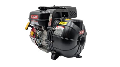 Pacer Pumps 200 GPM "S" Series SE2UL EL7, Self-Priming Multi-Purpose Water Transfer Pump with 7HP 4-stroke OHV Gasoline Engine