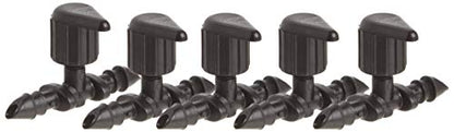 Orbit 4-Pack (20 Total Fittings) 1/4 Inch Barbed Drip Irrigation Tubing Shut-Off Valve - 5 Pack……