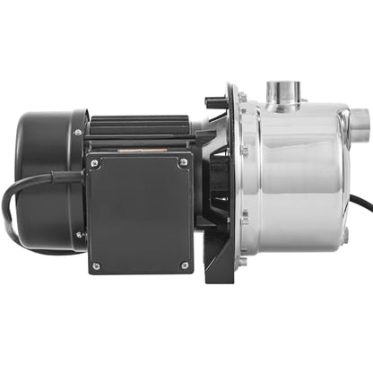 VEVOR 3/4HP SUS304 Stainless Steel Shallow Well Jet Pump, 115 Volt, 18.5 GPM 131 FT Maximum Head Irrigation Water Pump, for Agricultural Garden Irrigation System High-Rise Water Supply Shower Booster - style: 3/4HP SUS304