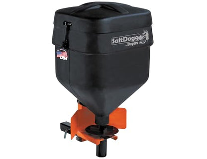 Buyers Products SaltDogg TGSUV1B Tailgate Salt Spreader, 4.4 Cu Ft / 331 lb Capacity, Hitch Mount, for SUV & Pickup Truck, Gravity Feed w/ Manual Gate, 12V Electric Drive, Poly Hopper, Residential Use