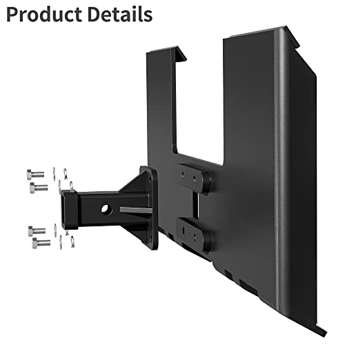 YINTATECH 3000lbs Skid Steer Attachment Plate 3/8" Skid Steer Hitch Plate