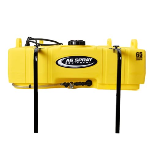 65 Gallon UTV Sprayer - Boom Not Included | Deluxe Handgun, 4.0 GPM 12V SHFLO Pump, High-Capacity Utility for Side by Side Beds, 45 PSI Max, Weed & Fertilizer Ready - style: Handgun Only