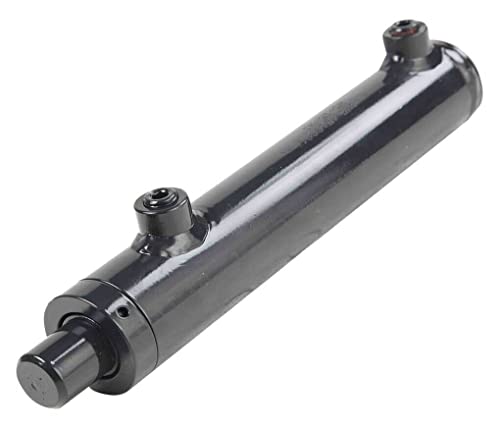 Spare Parts Holland - Double Acting Hydraulic Cylinder, 2" Tube with 1.2" Chrome Rod, 14" Stroke Length, Professional Grade - size: 2"- 14"