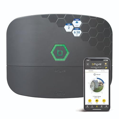 Orbit B-hyve XR Smart Sprinkler Timer - 8-Zone - WiFi-Enabled Indoor/Outdoor Irrigation Controller - App Control - Weatherproof Watering System - Multi Zone - Custom Programs - 57985 - size: 8-Zone