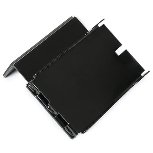 HECASA Universal Saw Press Bracket w/Hinge Compatible with ATV UTV Trailers Chainsaw Bracket Heavy Duty Steel Powder Coated Black Adjustable