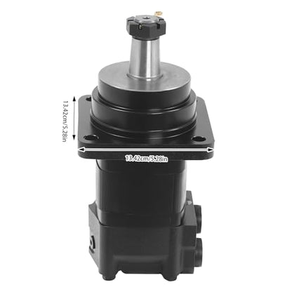 Hydraulic Wheel Motor 105-1006-006 High Torque Replacement, 555N·m 23.8KW Cast Iron Motor for Eaton Char-Lynn 2000 Series, Fits Forging/Mining Machinery