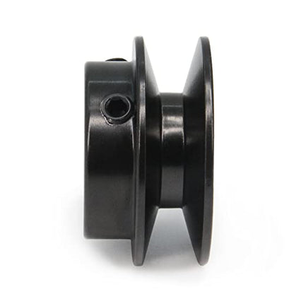 AK20-5/8 Bore Single Groove Web Sheave 2" OD 5/8" Bore V Belt Sheave Cast Iron - size: 5/8"Bore-2"OD